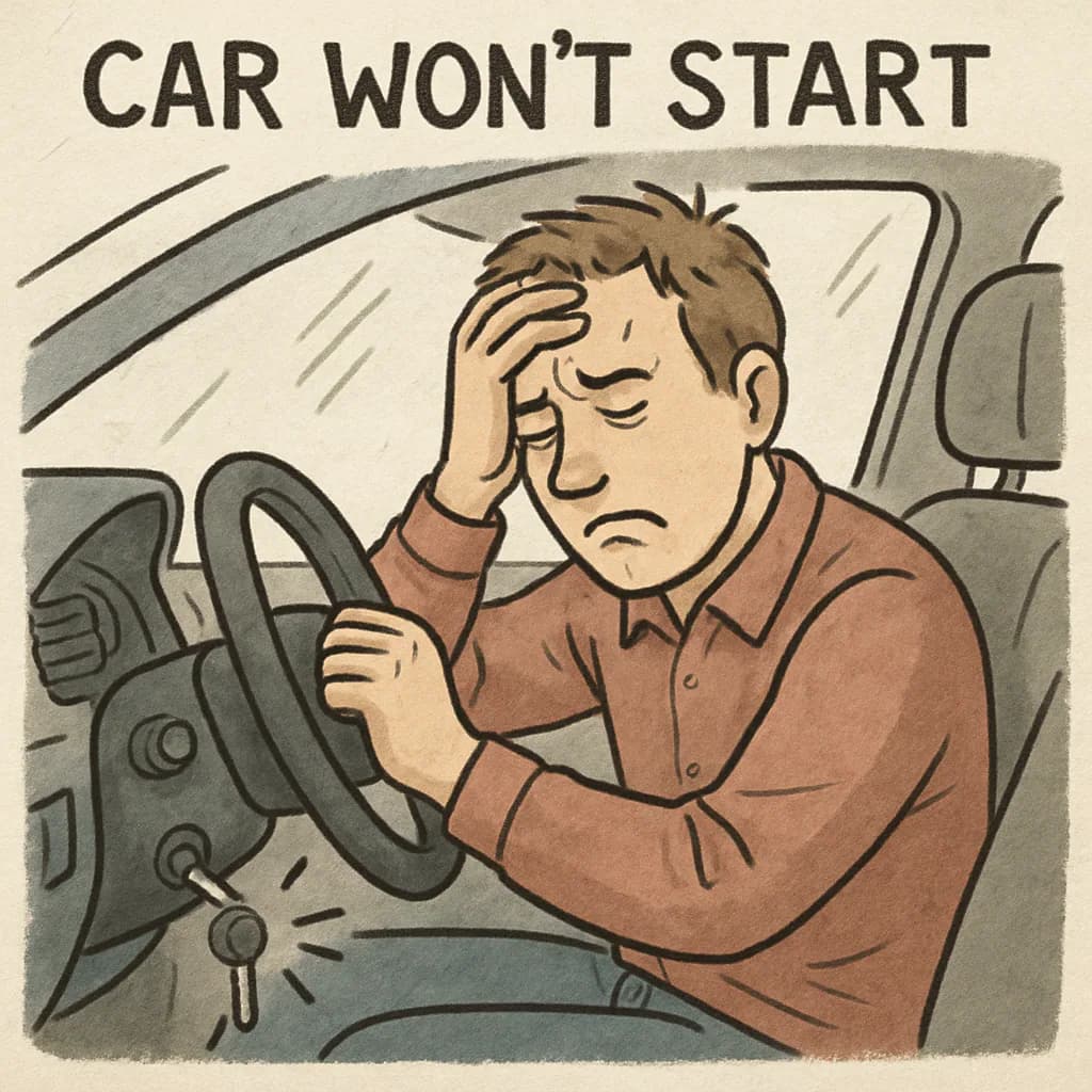 car clicking when trying to start